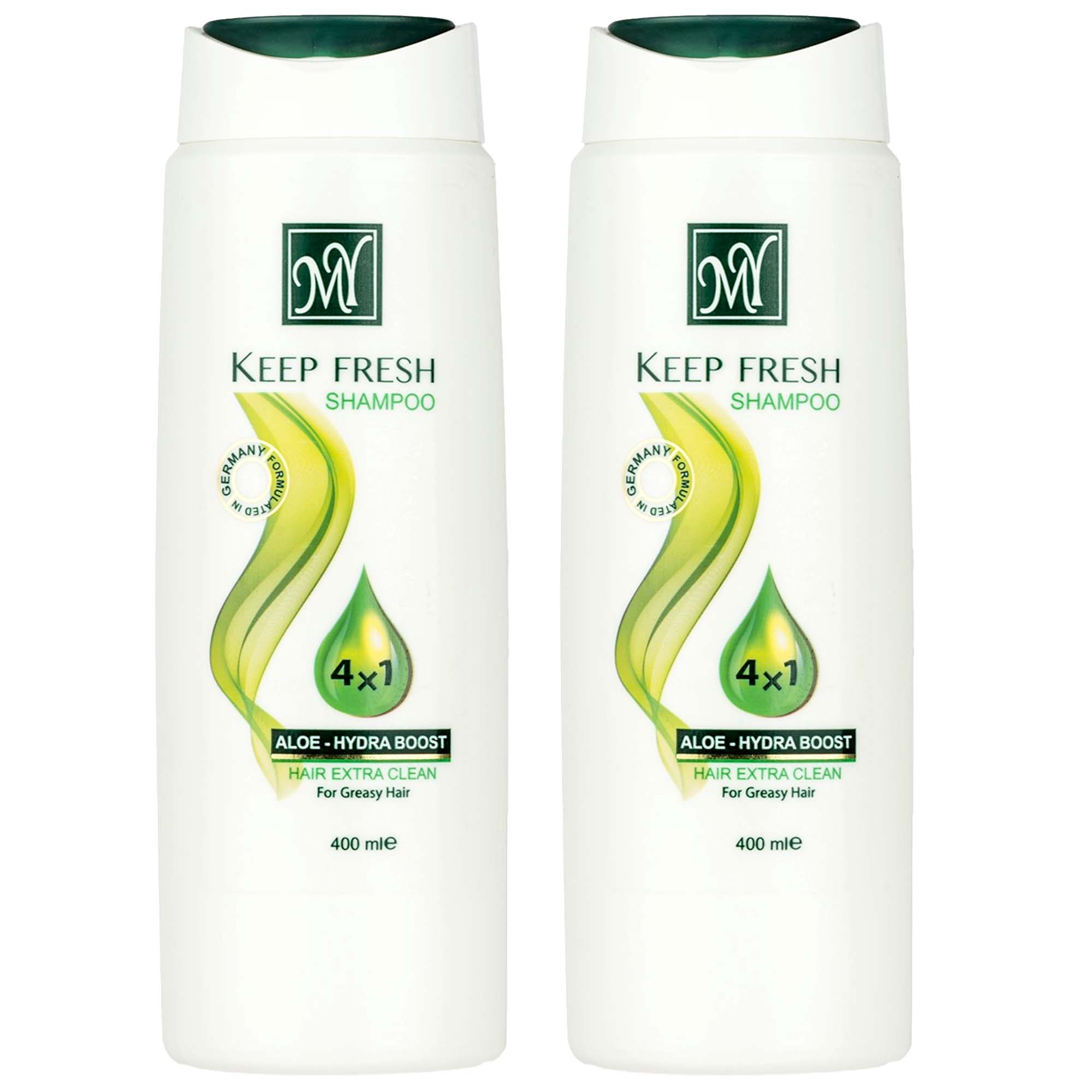 شامپو مو مای مدل keep fresh حجم 400 میلی لیتر مجموعه 2 عددی